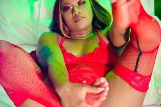 👑 Ebony Queen Doing IN and OUT... - Image 4