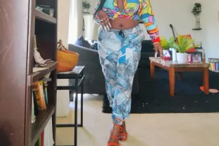 pretty face nice waist and a fat ass im just waiting on you big daddy 💦 - Image 6