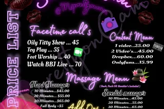 😈TWITTER FREAK😈 AVAILIBLE 24/7 🟢 MASSAGE THERAPIST SEE MENU ⬇ - Image 8