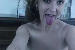 Cum on my face, tits, and in m... - Image 1