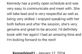 HIGHLY REVIEWED SNOWBUNNY PLAYMATE KENNEDY LEE🐰❄🫶🏻 - Image 5