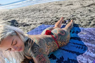 sexy inked slim mexicana no de... - Image 4