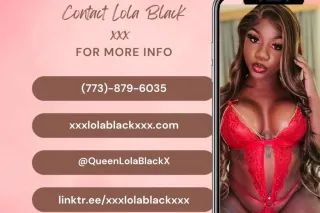 👑 Queen Lola Black XXX – Live ! Explicit FaceTime • Video Shows - Image 3