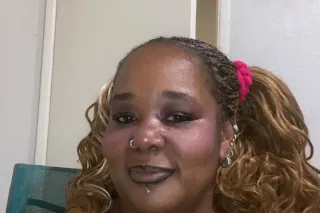 BUSTY EBONY BBW WORKING MY TON... - Image 2