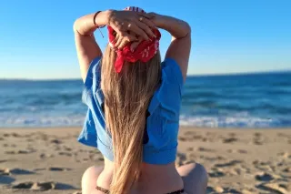 Rubia ardiente en salinas 😈😈😈💋💋💋 - Image 7