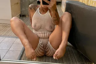 Cum rip me out my fishnets 😋 &... - Image 2