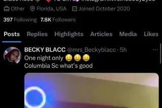 Mrs.Becky Blacc The HEADHUNTER🤤 💜 Sexy Black Trans Barbie🏳‍⚧️ Facetime Verification Available - Image 9