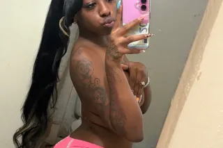 Petite Ebony Wet Pussy - 21 - Image 1