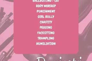 - THROAT GOAT •2 Girl Shows Fetish/ Humilation Cuck Sessions • Squirter 💦 Bratty Domme Switch 😈🥰 Can be submissive and sweet 🌸😋 - Image 7