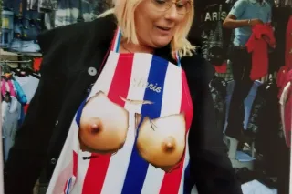 Large busty Blonde with sexy eyes - Image 7