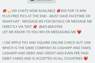 ❤FACETIME AND SNAPCHAT VID CHATS AND HUGE VID SALE -NO MEETS - IF YOU DONT READ THE AD I WILL NOT REPLY❤ - Image 9