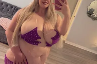 First Time Here. Blue Eyes & Big Tits 💋 Curvy Blonde Tight & Wet 💦 - Image 6