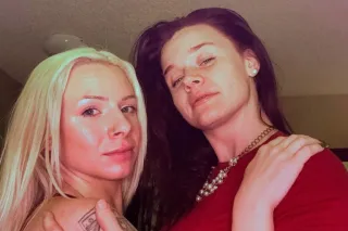 ☎ Redhead Muscle Mommy and Petite, Hot Blonde ☎ Why settle for one when you can have both - Image 9