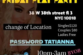 🍒🍑🌸Friday Play Party❤ Singles /Couples welcome💃👫🍸🥂👫👫👩‍❤️‍👩Anything Goes - Image 7