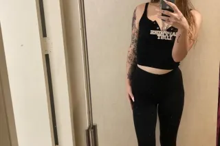 Green Eyed Slim Baddie Tatted ... - Image 2