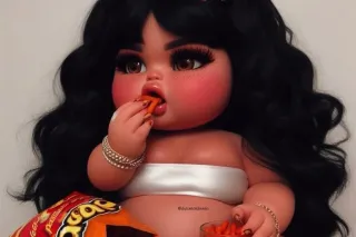 🍼🍼🍼🍼🥛🥛🫗🫗🍯🧕🧕🧕🧕🧕Ukraine ts doll ... - Image 1