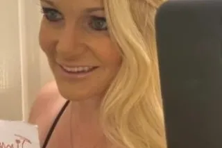 💋- Long Platinum blonde hair ,Natural DDDs 👅 ,full lips high cheek bones with a killer smile that lights up every room/ My personality is upbeat,super friendlywarm I specialize in P-n-P I am UpLate - Image 5