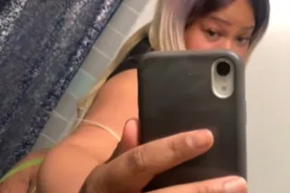 Put that🍆 dick in my neck🤤🤤CONEY ISLAND Throat hugger👅👅 throat & go - Image 11