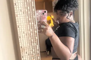 in town for one night only 🌃Sexy Super Freak 😈let me eat that BIG DICK UP DADDY 🤑🌊🍌 - Image 9