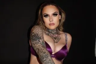 BIG BOOTY TATTOOED BLONDE WAIT... - Image 1