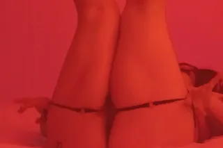 BIG BOOTY LATINA WITH LONG BLA... - Image 1