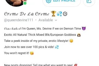 Queen Devine is BACK IN THE RACE❗💋 𝒜𝓁𝓁 𝒩𝒶𝓉𝓊𝓇𝒶𝓁 ℰ𝓍ℴ𝓉𝒾𝒸 𝒯𝓇ℴ𝓅𝒽𝓎 𝒲𝒾𝒻ℯ 🏆 Stop Wasting Your Time! Let ME Take U to the Finish Line! 🏁 - Image 5