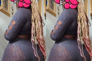 🐰🍫 Lil’ thick ebony giggle-bunny with squishy cum-craving holes! 🥺💕 - Image 5