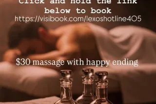 30 massage with happy ending ! must book online and chat online... my phone number is for instructions to the location for your appointment! - Image 1