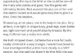 Nymphomatic Freak 👀 Ca’Reme With The Wet Pu**y💦💋 - Image 9