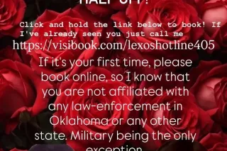 add my X @lexobutterflyxx $30 massage ❣HOLD THE LINK ON THE PIC! 🤪💕Complementary bar💕🤪$30 massage with happy ending! BOOK ONLINE!! FULL MENU ONLINE! https://visibook.com/lexoshotline405 - Image 8