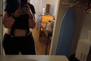 Paige the freaky Gothic pregna... - Image 1