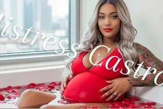 PREGNANT Exotic Ebony fetish dream LISA AKA MISTRESS CASTRO - Image 6