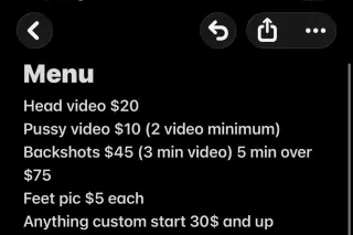 MISS MEE💯⭐⭐⭐⭐ON MY WAY 5/28💋ASK FOR CONTENT MENU💋 - Image 2