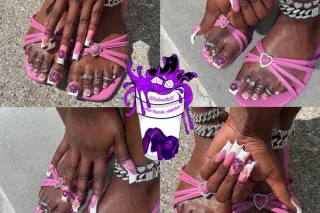 Somali Squirter☔🍩💋INCALL ONLY⤵-💜BBJSS180💜Fetish/Pegging/FootJob/GFE - Image 8