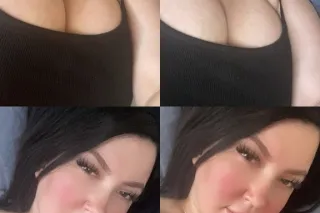 100 qv//25$ freaky facetimes/all natural e cup tits from tx - Image 9