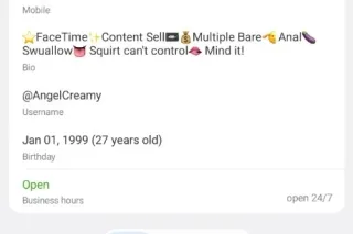🔥Angel Creamy offer Bareback💯Content Sell And FaceTime Show🎥Available 24/7 - Image 2