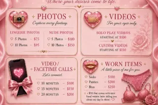 **BACK IN TOWN!** PRETTY &amp; PETITE TREAT 💦🎀🍭Available 24/7 UPSCALE EXPERIENCE 🥂 - Screening REQUIRED✅Best NURU Massage🔥 5 Star Experience⭐ FACETIME SHOWS 😍 Text me Baby! - Image 5
