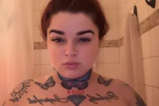 TATTED UP BLUE EYED PAWG 🤤 - Image 6