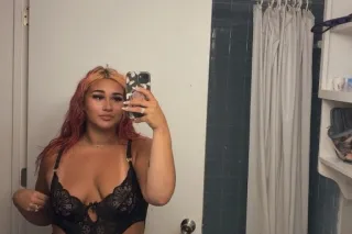 Thick Curvy Redhead with Pierced Nipples - Image 9