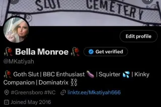 💦🥀✨Bella Monroe ✨ Squirting Goth SLT 💦 - Image 4