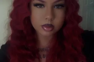 thick red head Peruvian throat goat👅🐐💕 - Image 6