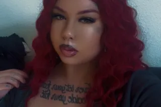 thick red head Peruvian throat goat👅🐐💕 - Image 9