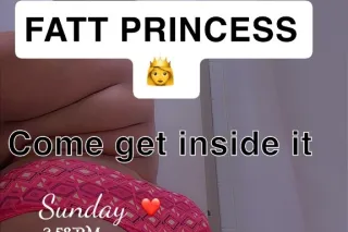 PRETTY FAT PRINCESS HERE 🔐🍿 LE... - Image 2