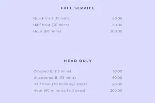 💜💦💋BBW Throat Queen👑Visiting for a Short Time✈⏰Specials Bj50 Bbj60 or Hh Bbj 120 W/2 Pops🥜💦💜 - Image 5