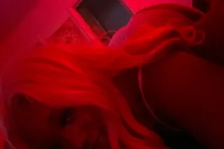 CUM PARTY W A FUN EBONY BLONDE... - Image 2