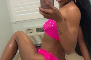 🍭PU$$Y FAIRY PINK SOFT N TIGHT👅 PETITE FIT EBONY🍫 - Image 3