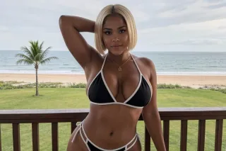 Dominican Big-Assed, Big-titted, horny bitch - Image 5
