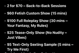 $180hr SPECIAL ANAL INCLUDED (ALL MEETS REQUIRE A DEPOSIT) - Image 5