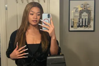 FMTY Specials📆 Slim Thick Blasian Princess👑💕 Perfect Double Ds 🍒 KINK FRIENDLY 🖤⛓ Next-Day Arrangement ✅ - Image 2