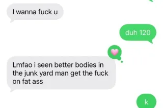 WHITE MEN (ONLY) let me post my fat ugly ass - Image 2